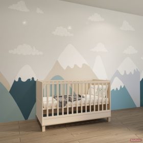 Todi Misty Kasmír – 70 x 140cm átalakítható babaágy