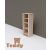Todi Teddy keskeny nyitott szekrény (140cm magas)