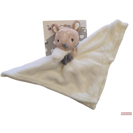 Tulilo plüss csörgős szundikendő őzike - 25 cm