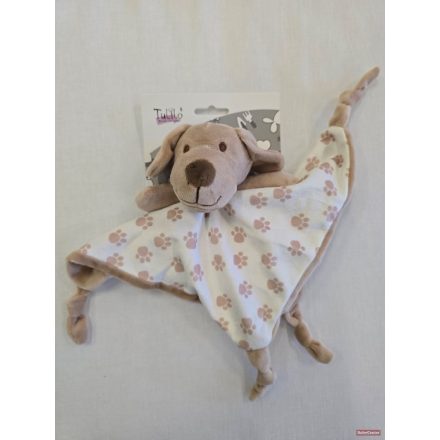 Tulilo plüss csörgős szundikendő kutyus - 25 cm