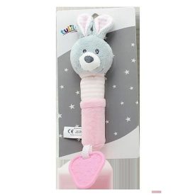 Tulilo plüss rágókás sípoló nyuszi - 22 cm