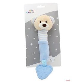 Tulilo plüss rágókás sípoló maci - 22 cm