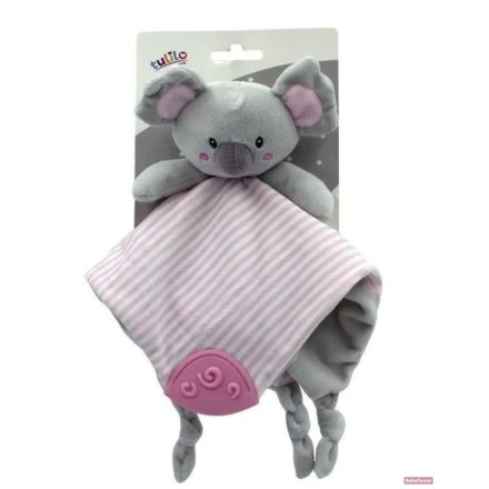 Tulilo plüss rágókás szundikendő koala rózsa - 25 cm