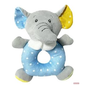 Tulilo plüss csörgő elefánt - 22 cm