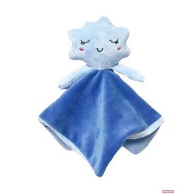 Tulilo plüss rágókás szundikendő felhő kék - 25 cm