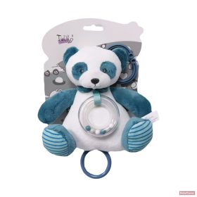 Tulilo plüss zenélő,csörgő panda - 18cm