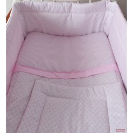 Tündér ágynemű 3 részes - rózsa premi (prémium anyag)