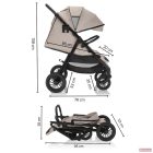 Zopa Moya sport babakocsi - Ivory Beige