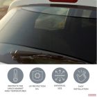 Zopa autós hátsó ablak napellenző 1db - fekete