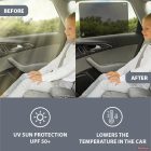 Zopa Autós napellenző fólia 2db - fekete