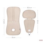 Zopa légáteresztő autósülés-univerzális betét - foggy grey