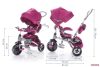 ZOPA Citigo deluxe gyermek tricikli 360°-ban forgatható - Kiwi Green