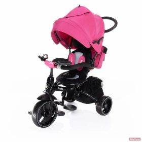  ZOPA CitiTrike deluxe gyermek tricikli 360°-ban forgatható - Candy Pink