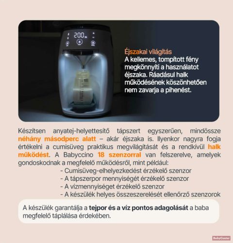 Zopa Babyccino Automata tápszerkészítő gép