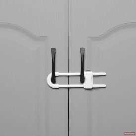 Biztonsági szekrény- és ajtózár 2 db