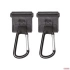 Zopa bőr babakocsi kampó (2 db)