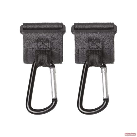 Zopa bőr babakocsi kampó (2 db)