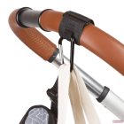 Zopa bőr babakocsi kampó (2 db)