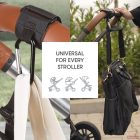 Zopa bőr babakocsi kampó (2 db)