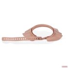 Zopa szilikon hajmosó karika - pink