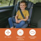 Zopa Beta i-Size 100-150cm öves bekötés - fekete